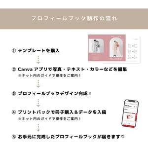 【プロフィールブック】Canvaテンプレート #Atelier（アトリエ）