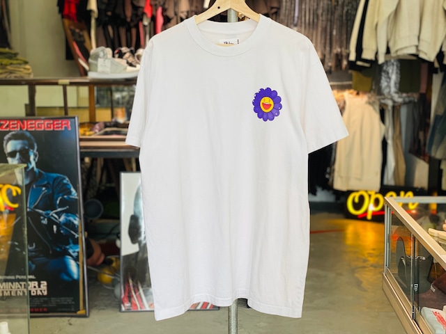 J BALVIN × TAKASHI MURAKAMI FLOWER TEE WHITE LARGE 52.5JJ9466