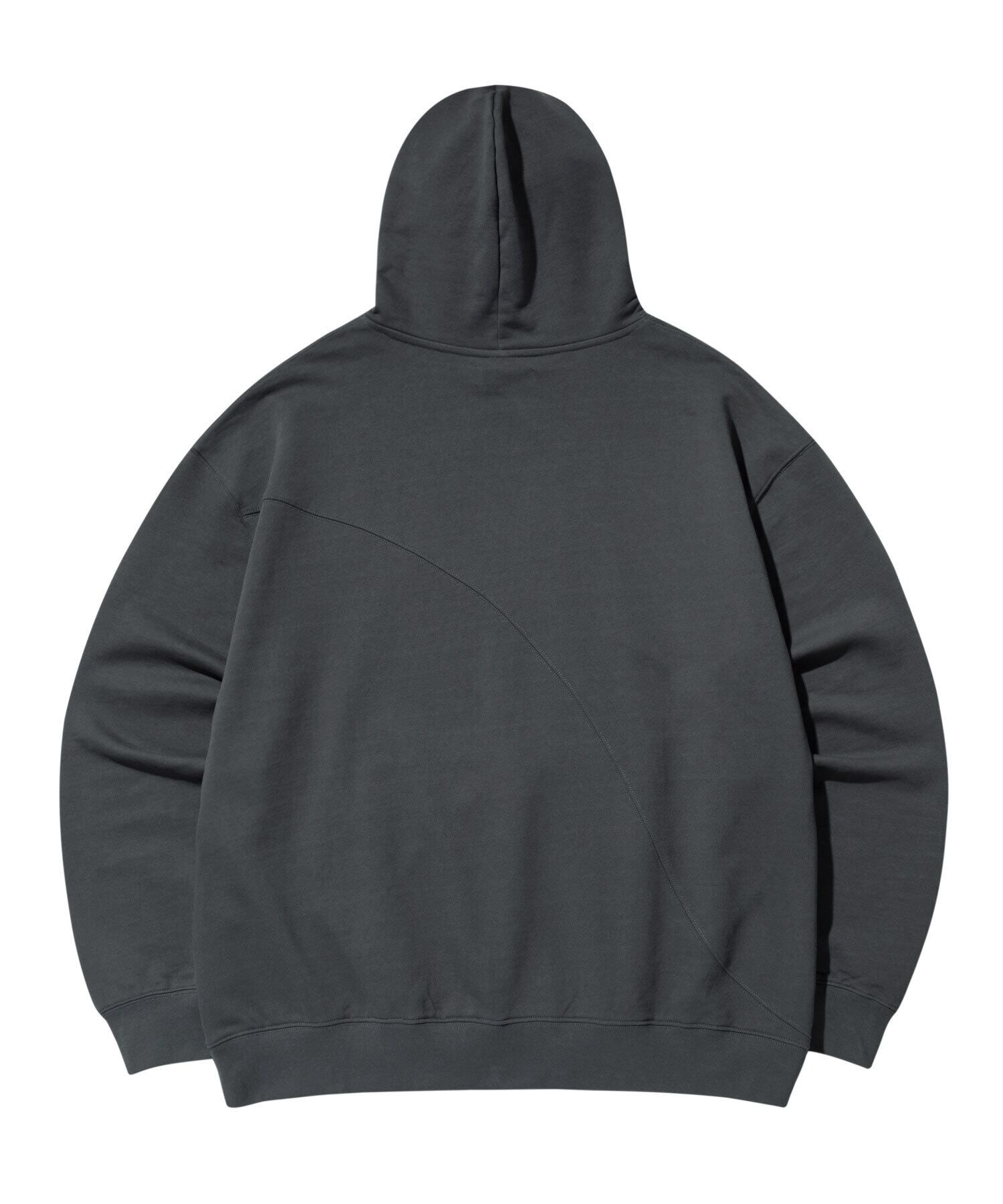 SAN SAN GEAR] 23SS LOGO HOODIE CHARCOAL 正規品 韓国ブランド