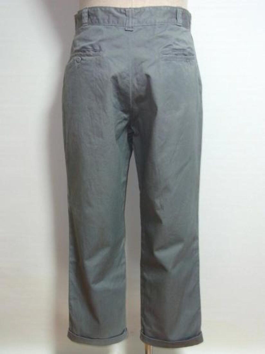 1950's チノパンツ PRENTICEジッパーフライ コインポケット 裾 1950's チノパンツ PRENTICEジッパーフライ コインポケット 裾