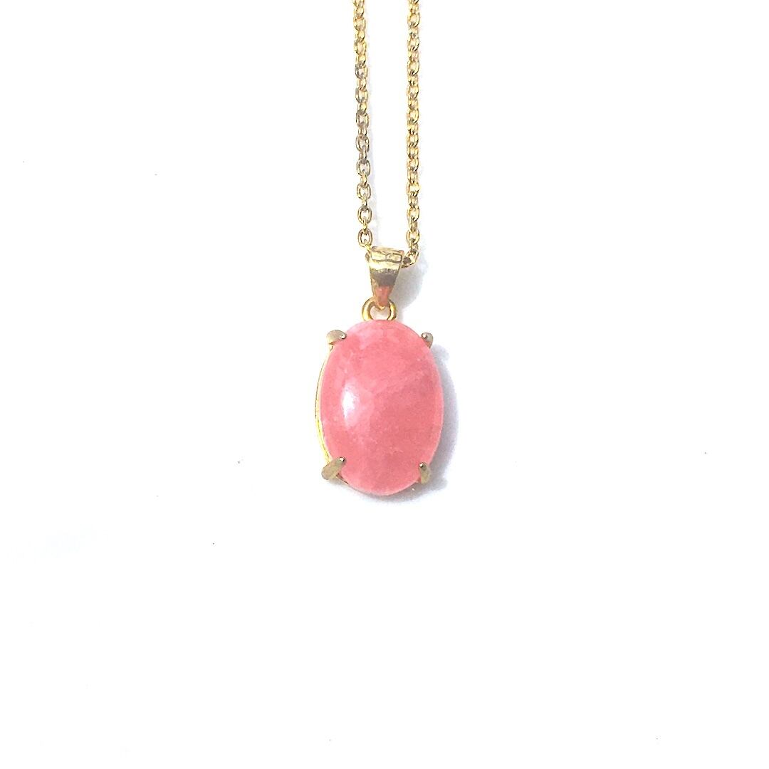 【一点物】✦⋆.·Eternal Rose ─ インカローズの14kgfネックレス⋆.·StarFlowerGallery