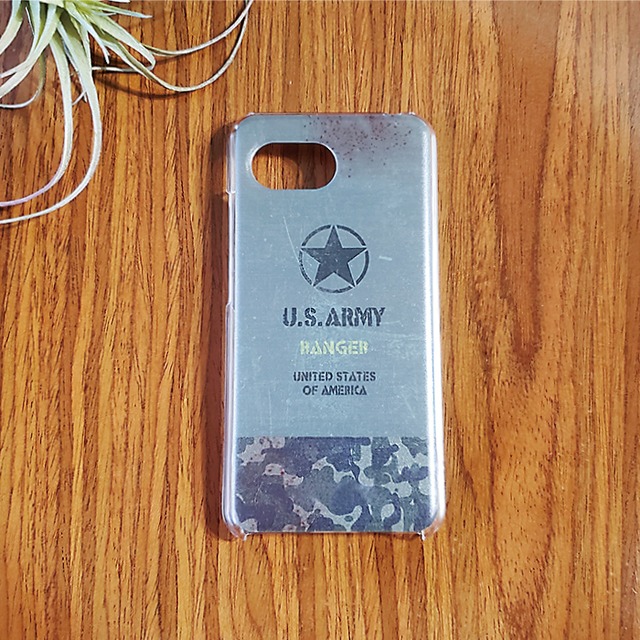「U.S.ARMY RANGER」ハードケース（iPhone・Android対応）#sc-0048-a【受注生産・通常5〜6営業日発送】