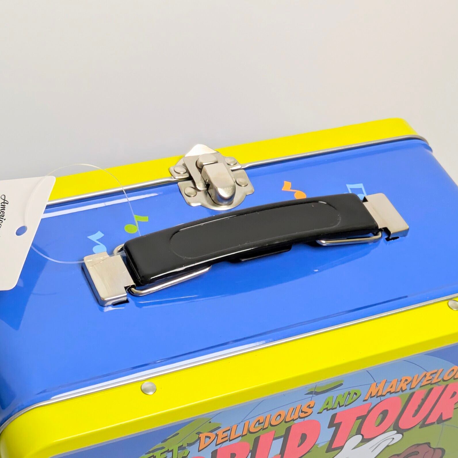 【 California Raisins( カリフォルニアレーズン ) 】VINTAGE LUNCH BOX / ランチボックス / ブリキ缶 〚アメリカン雑貨 アメトイ〛