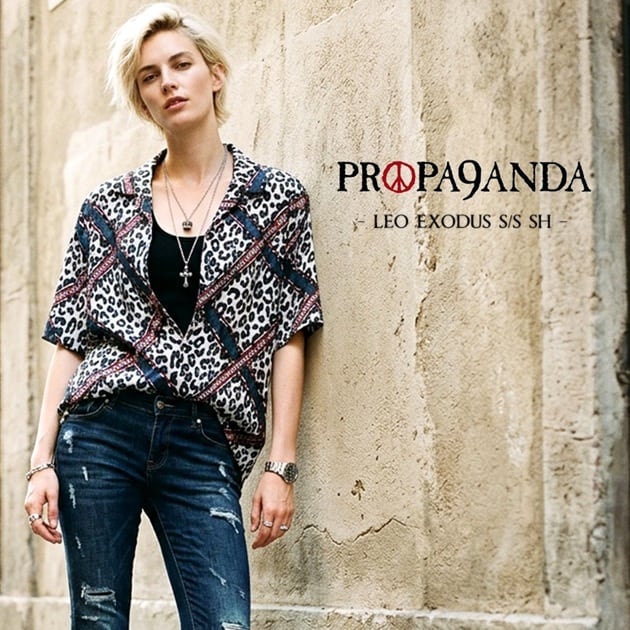 40%OFF SALE】PROPA9ANDA / プロパガンダ「LEO EXODUS S/S SH」半袖