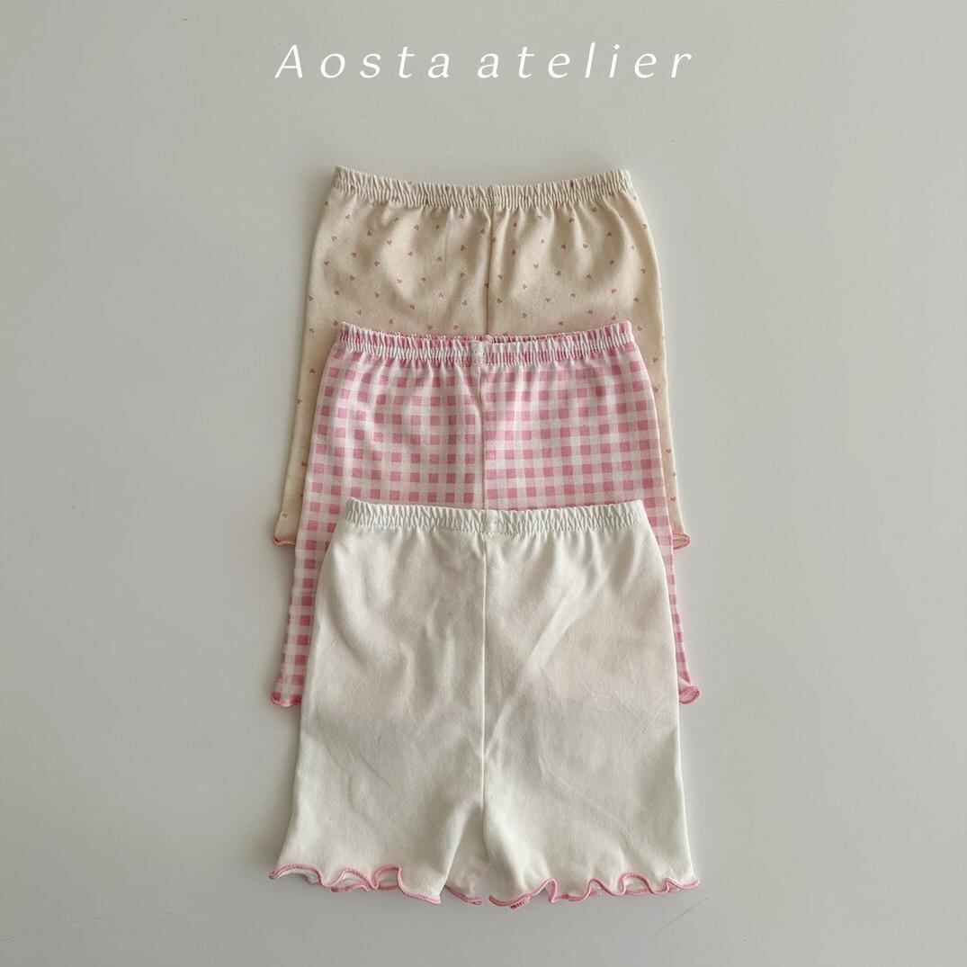 «sold out»«Aosta» ショートレギンス 3colors
