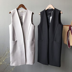 スタンダードロングジレ K0175