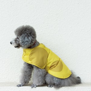 わんこ 中綿ベスト "maru" yellow