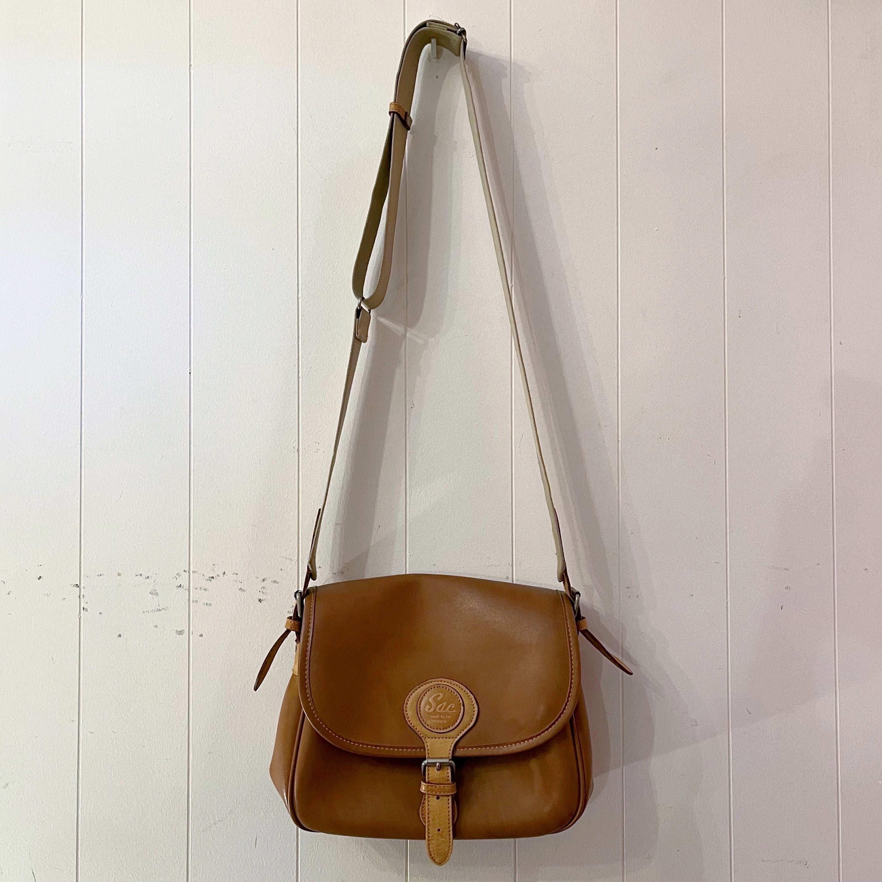 sac / beige brown shoulder bag