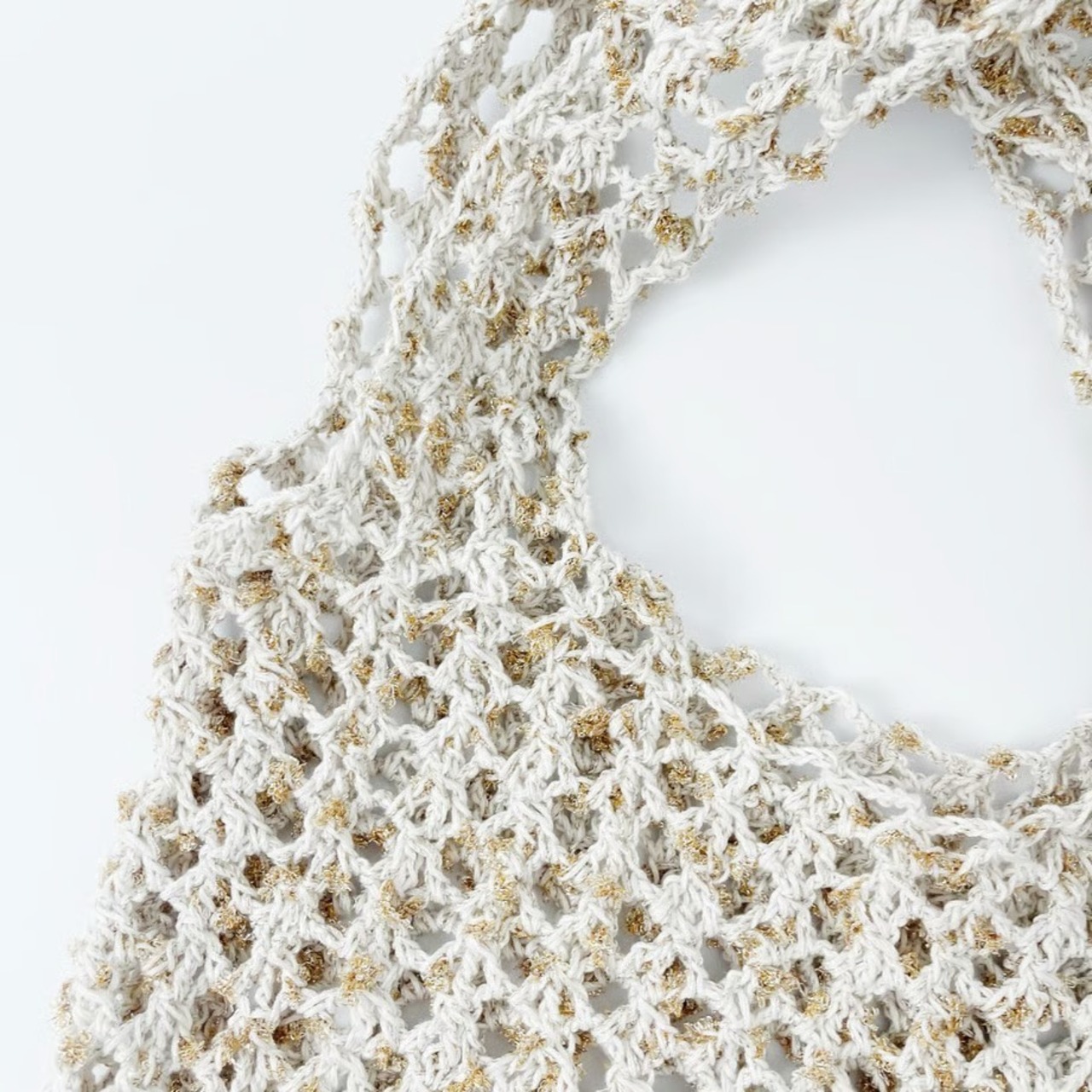 [Pattern] パチパチメッシュバッグ