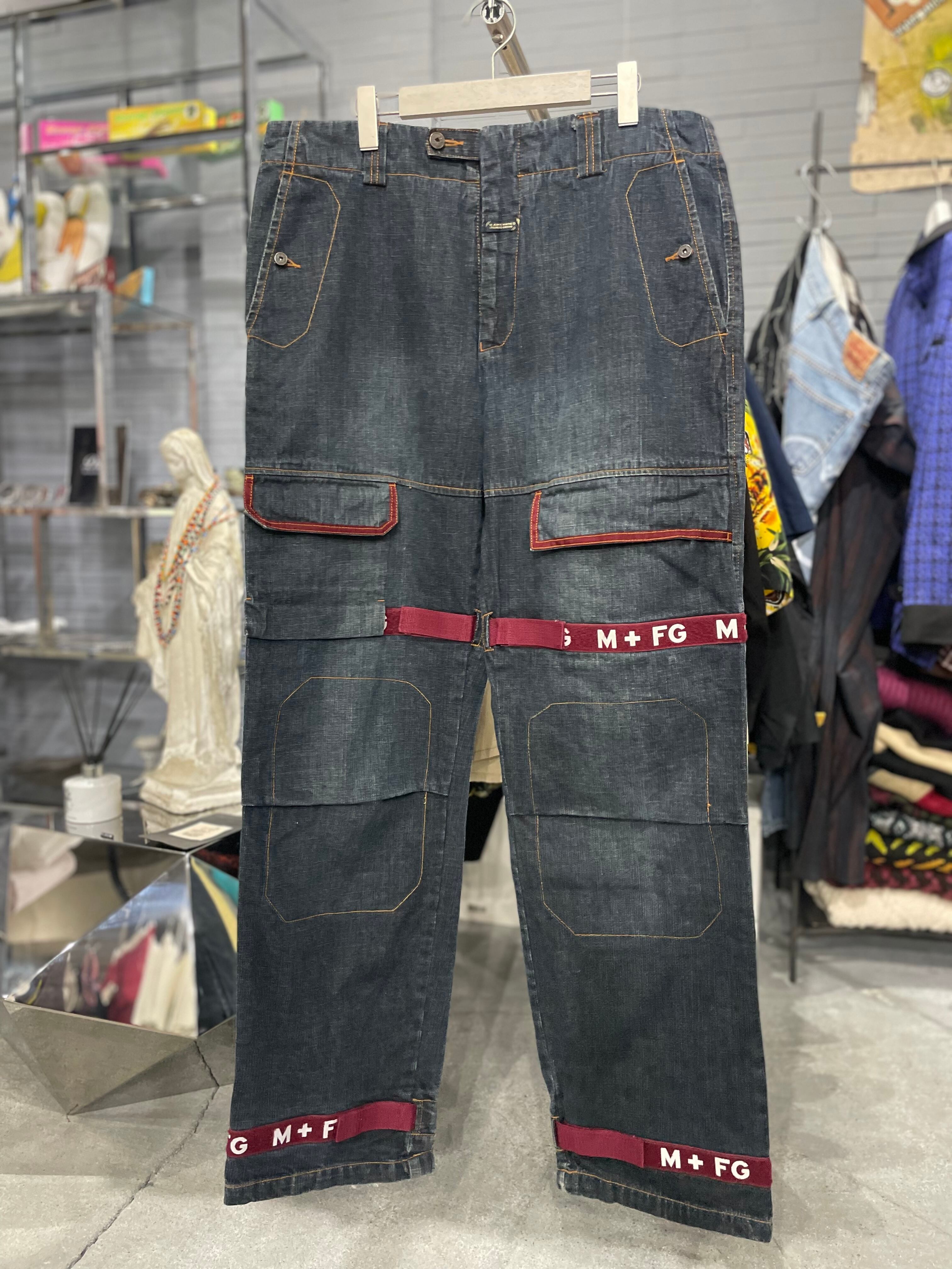 MARITHE FRANCOIS GIRBAU DENIM PANTS