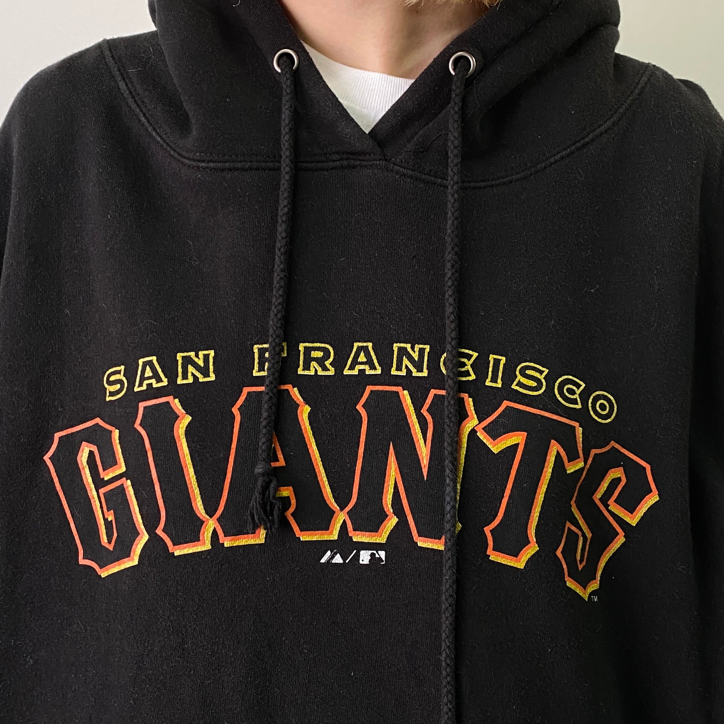 リー Lee SPORT MLB SAN FRANCISCO GIANTS サンフランシスコジャイアンツ スウェットプルオーバーパーカー メンズL /eaa290859