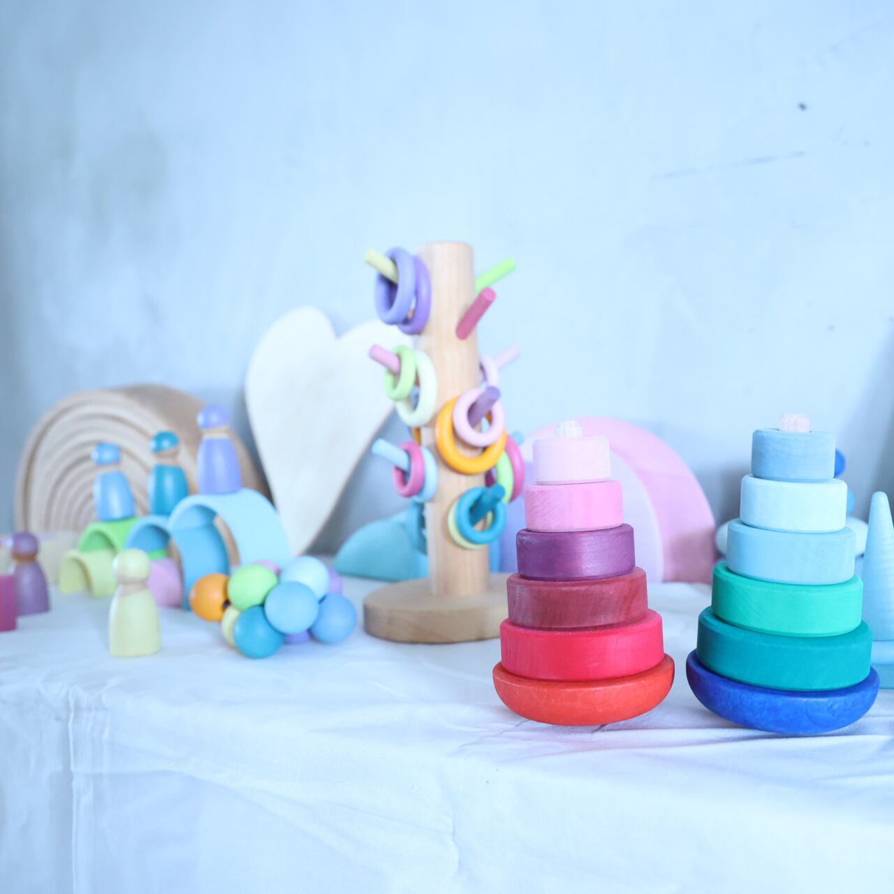 Decor デコア社 積み木 自然素材 シュタイナー 知育玩具