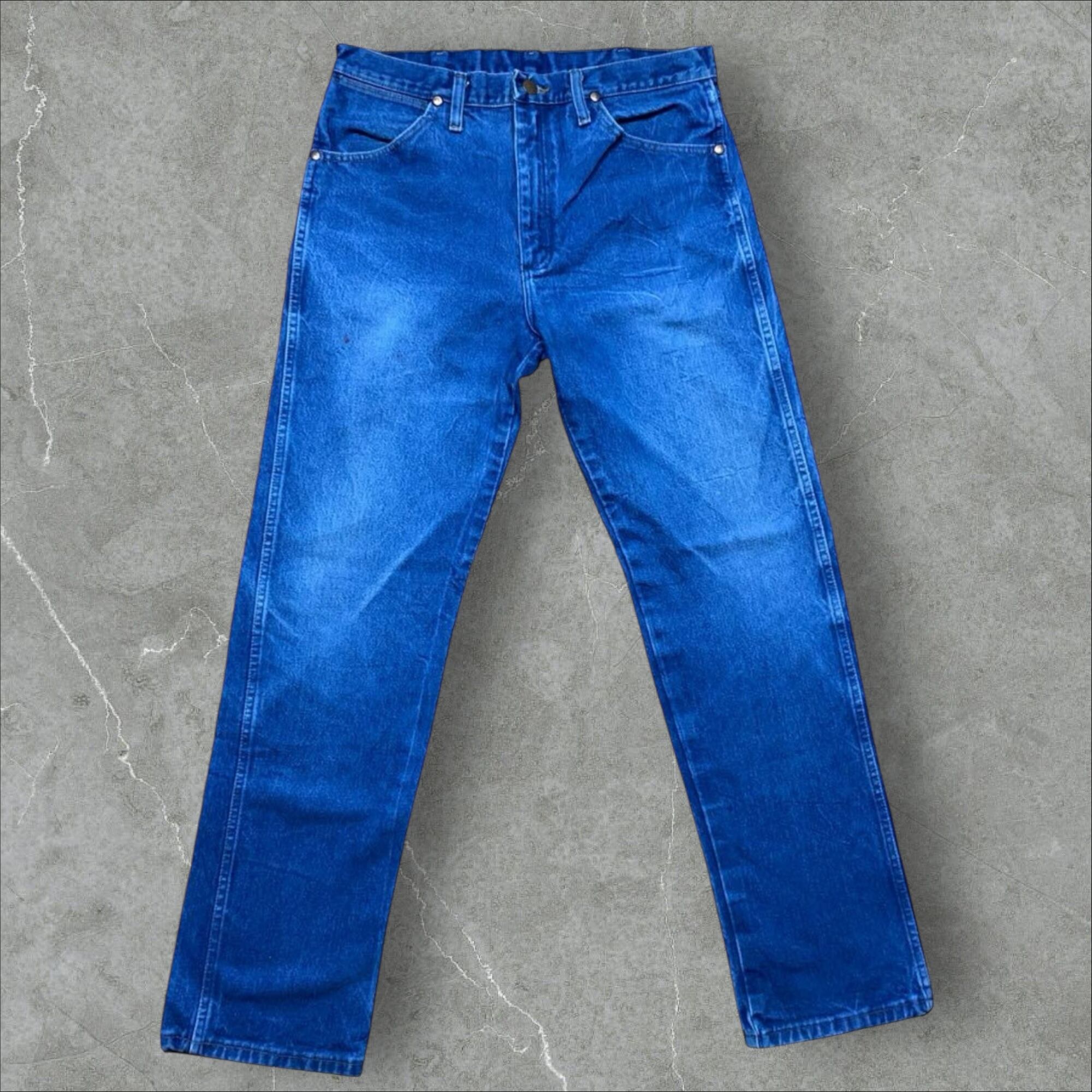 90年代 USA製 Wrangler ラングラー 13MWZ ストレート デニムパンツ