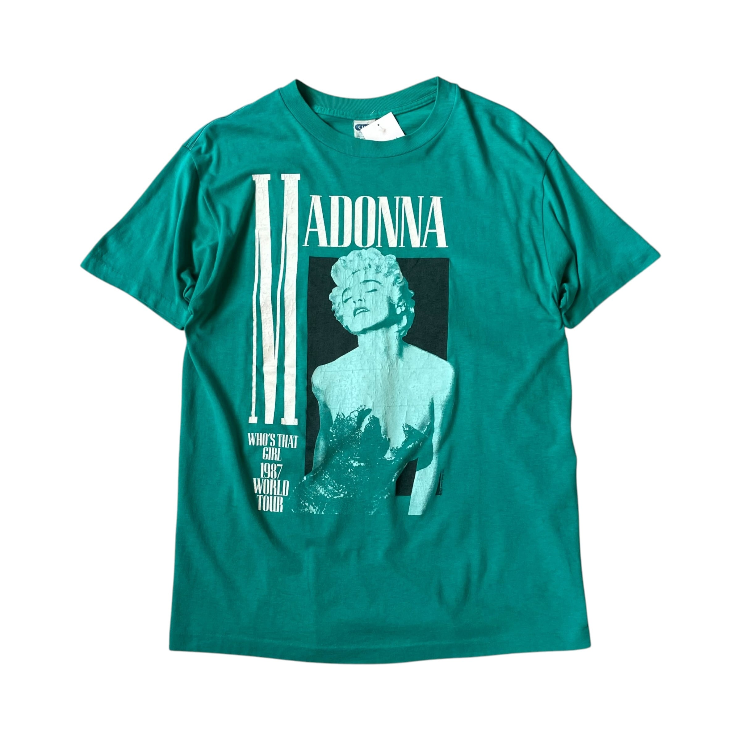 1987s Madonna "WHO'S THAT GIRL WORLD TOUR 1987" T-shirt