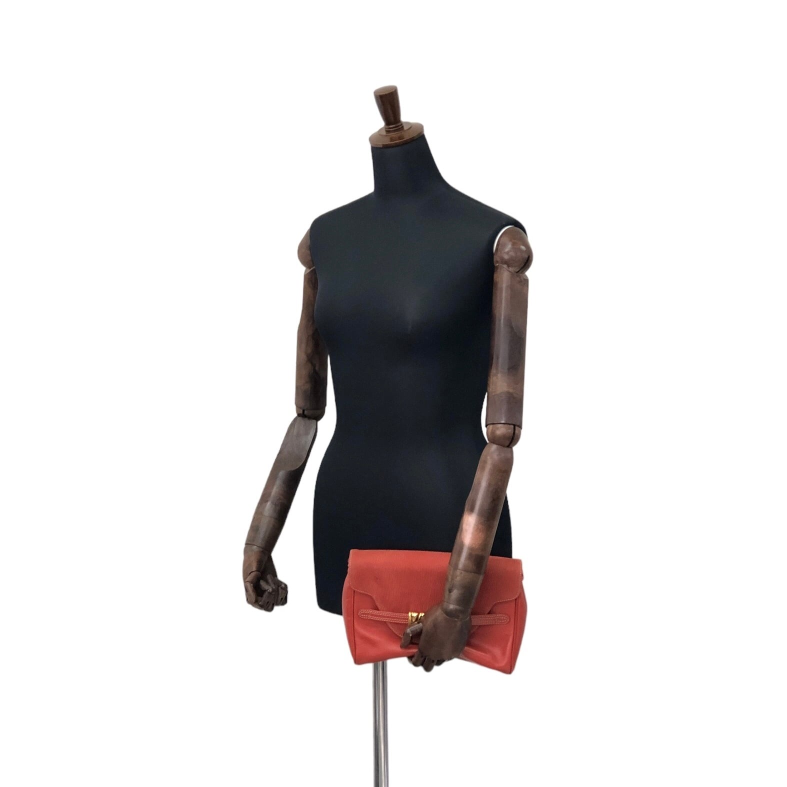 LOEWE ロエベ ベラスケス レザー クラッチバッグ レッド vintage