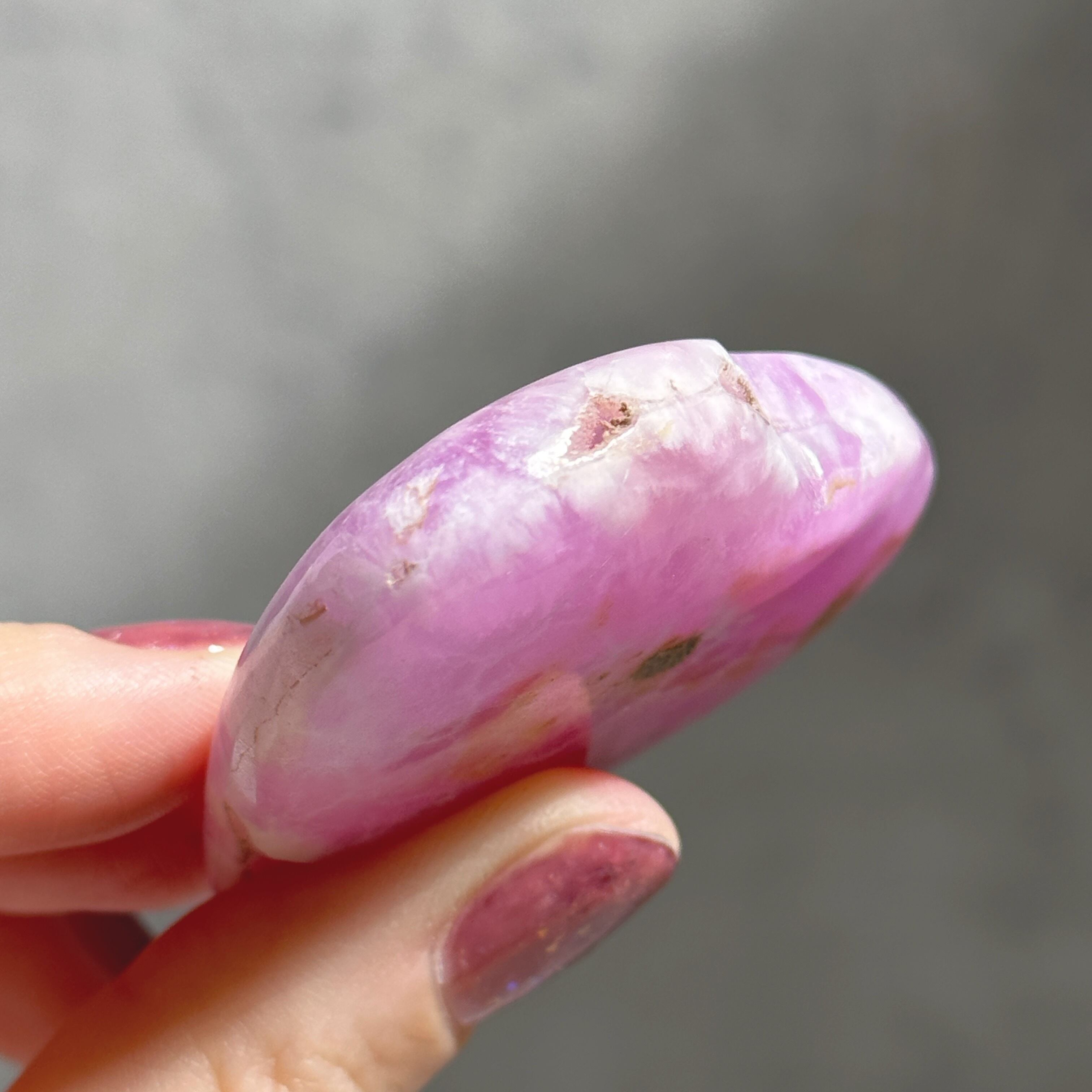 ロ－ズハ－トアラゴナイト天然石 ピンクアラゴナイト ハート11♡Pink Aragonite♡天然石・鉱物