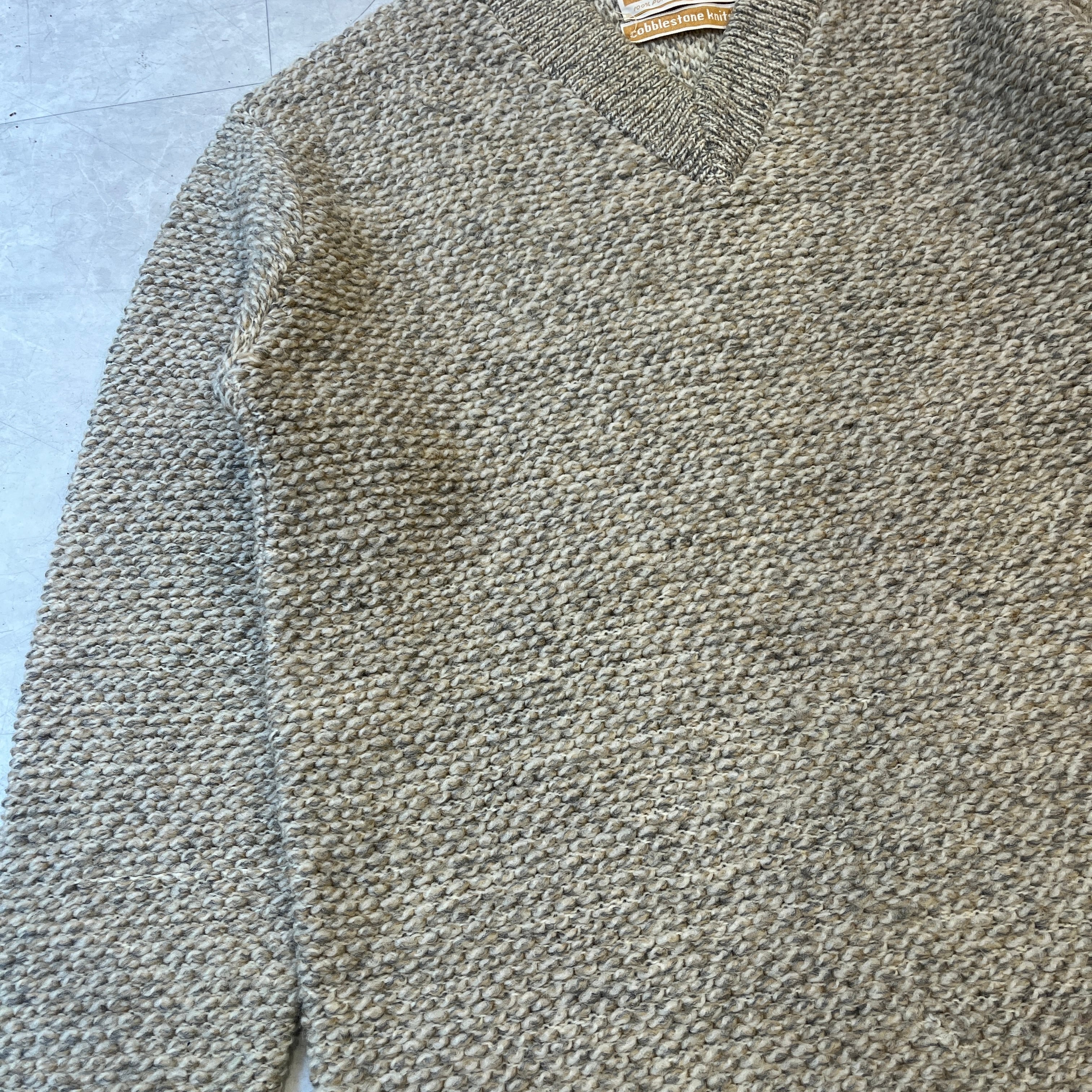 70s JANTZEN V-Neck Pullover Knit 70年代 ジャンセン Vネック