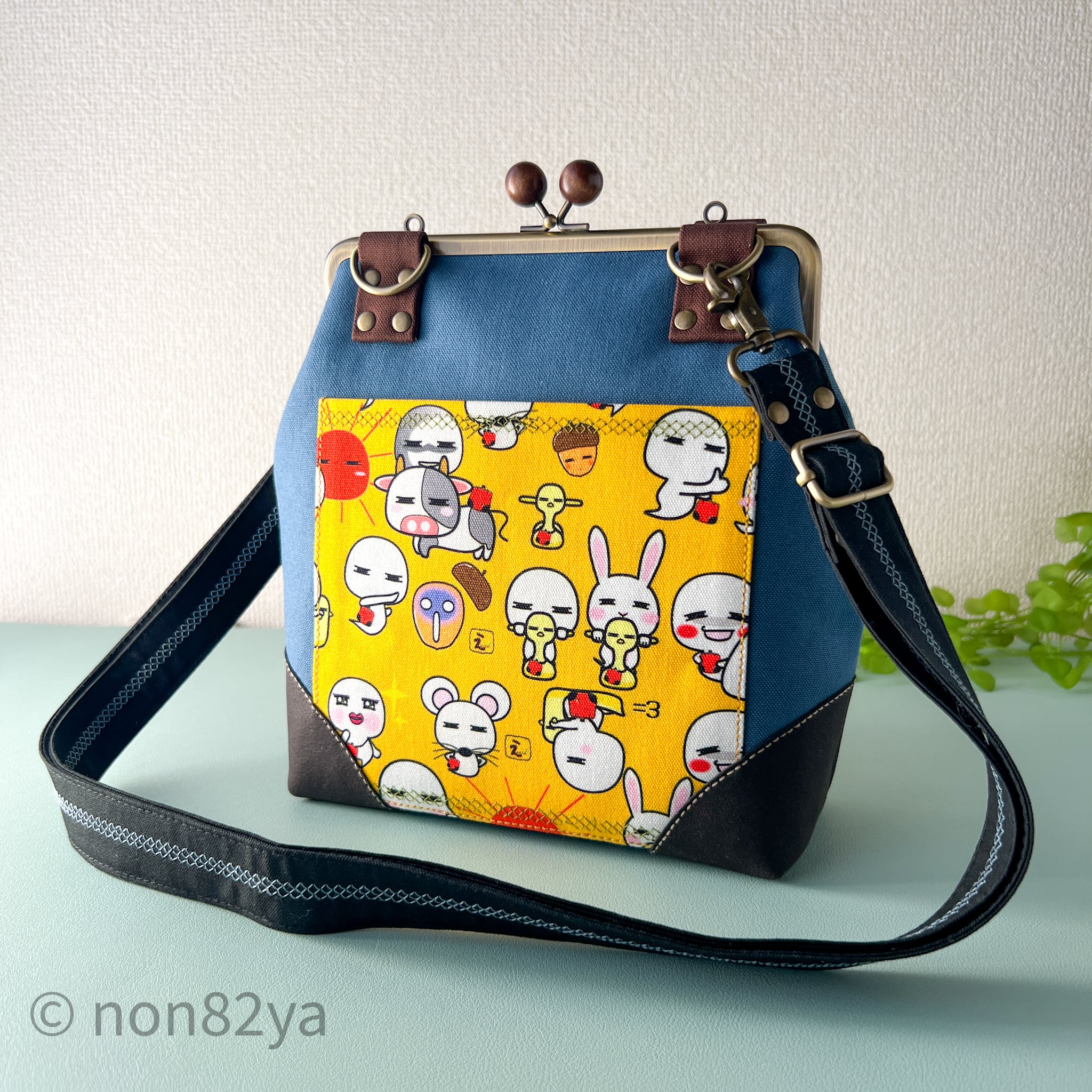 がま口バッグ | がま口【 のんぱち屋 】えんじょるのん