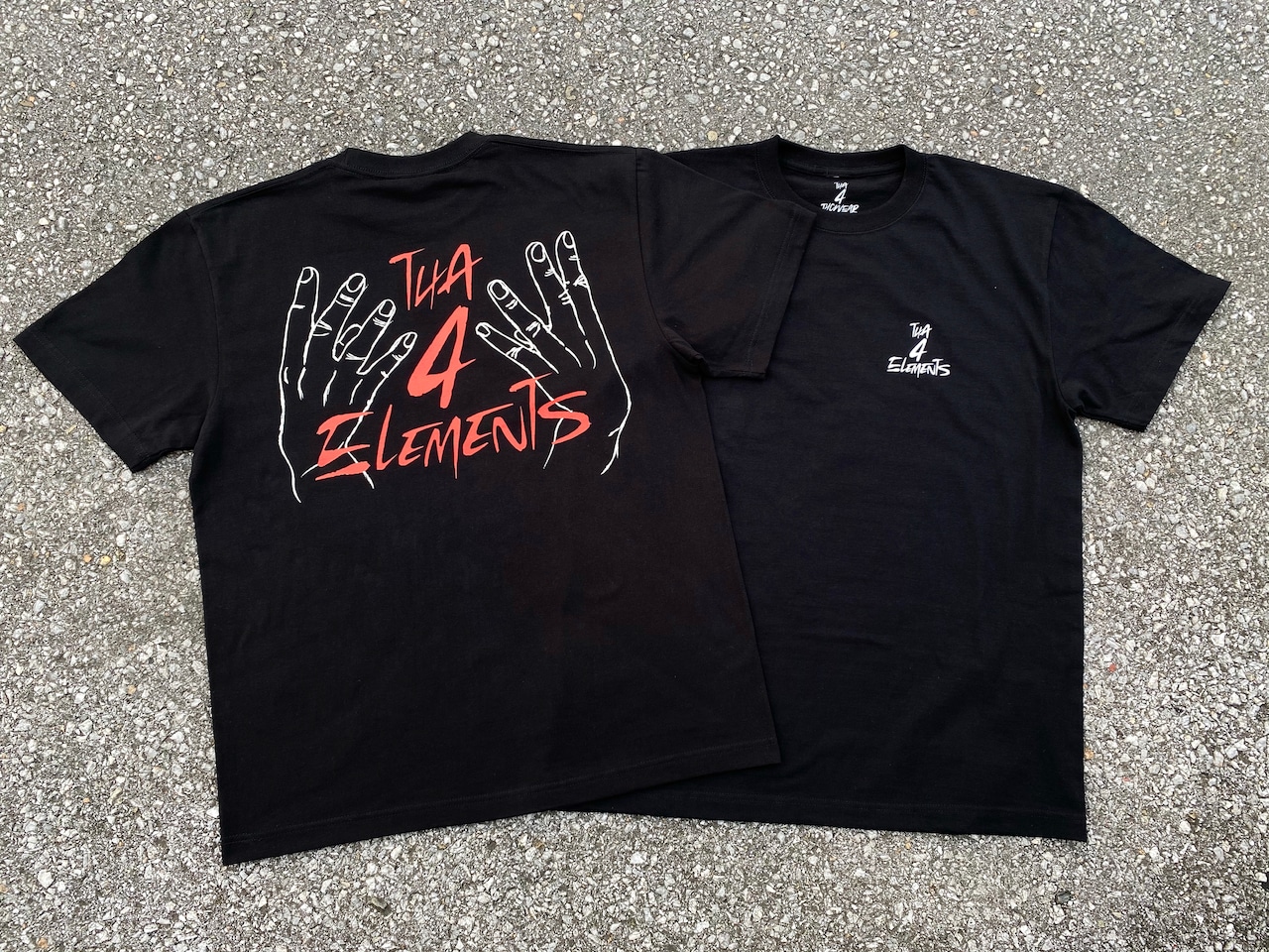 "ELEMENTS" T-Shirt (Black)