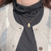 2-Charm design Necklace 316L