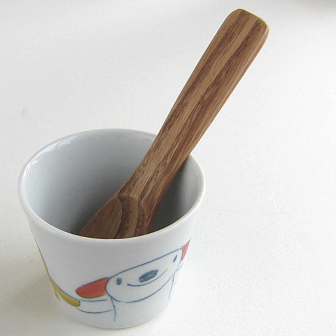 村田菜穂美作　子供用湯呑み　「クレパス みんなお友達」［2104130000119］