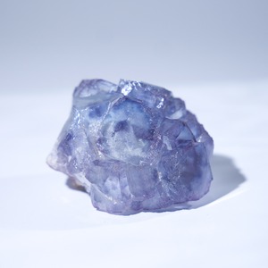 ヤオガンシャン産 フローライト クォーツ 共生 / 原石 標本【H_6】