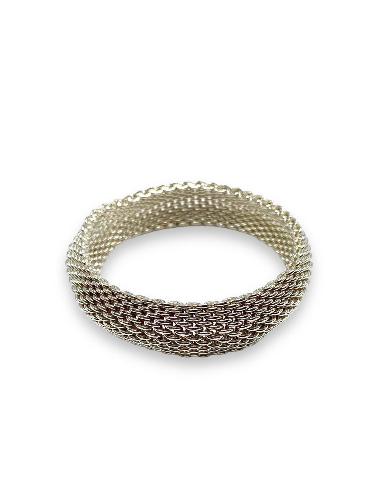 Tiffany&Co. サマセット メッシュバングル SV925