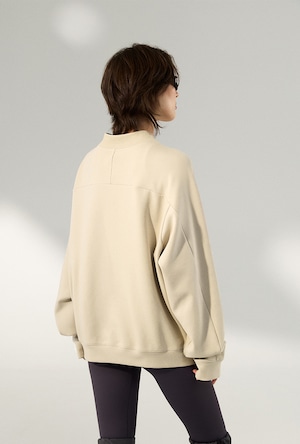 LYCRA® ハーフジップスウェット