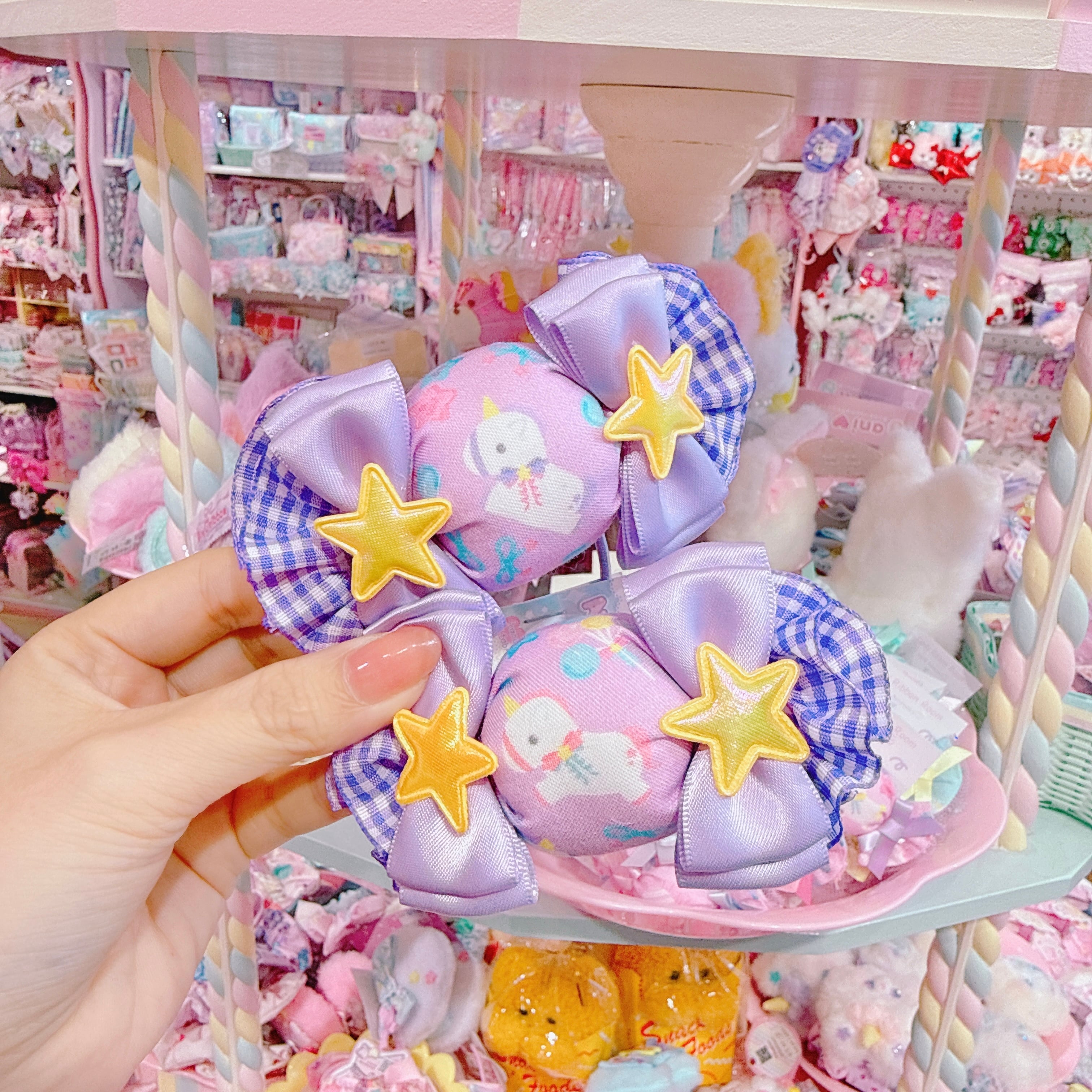 【D8】79-38キャンディツインヘアゴム