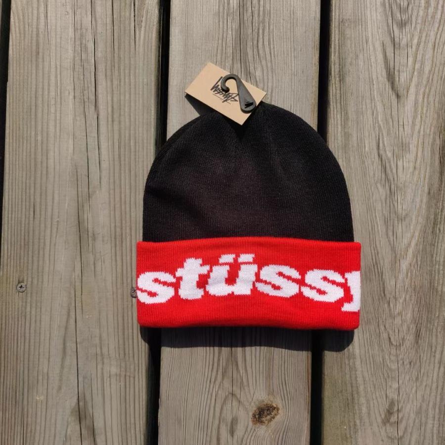 STUSSY HELVETICA BEANIEステューシー ニット帽 ビーニー | street＊style