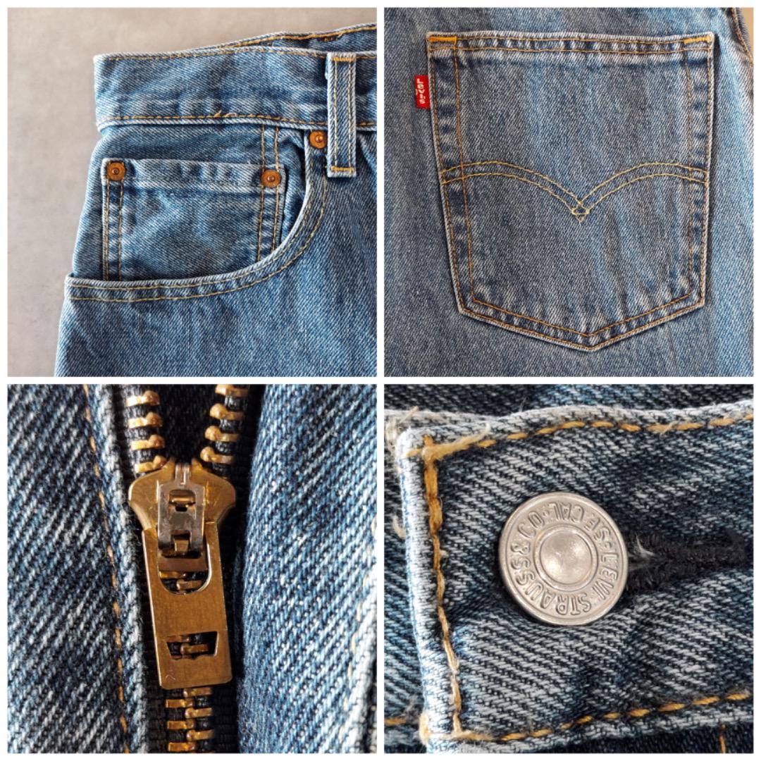 リーバイス517 Levis W36 ブルーデニム 青 古着 フレア 15748 リーバイス517 Levis W36 ブルーデニム 青 古着 フレア 15748