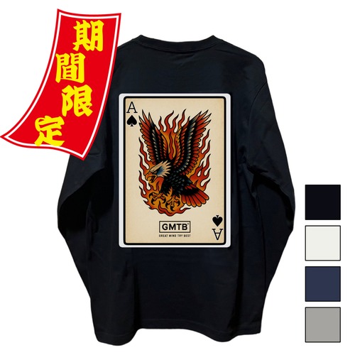 [GMTB] Long T-shirt ACE OF SPADES, Blazing Eagle
