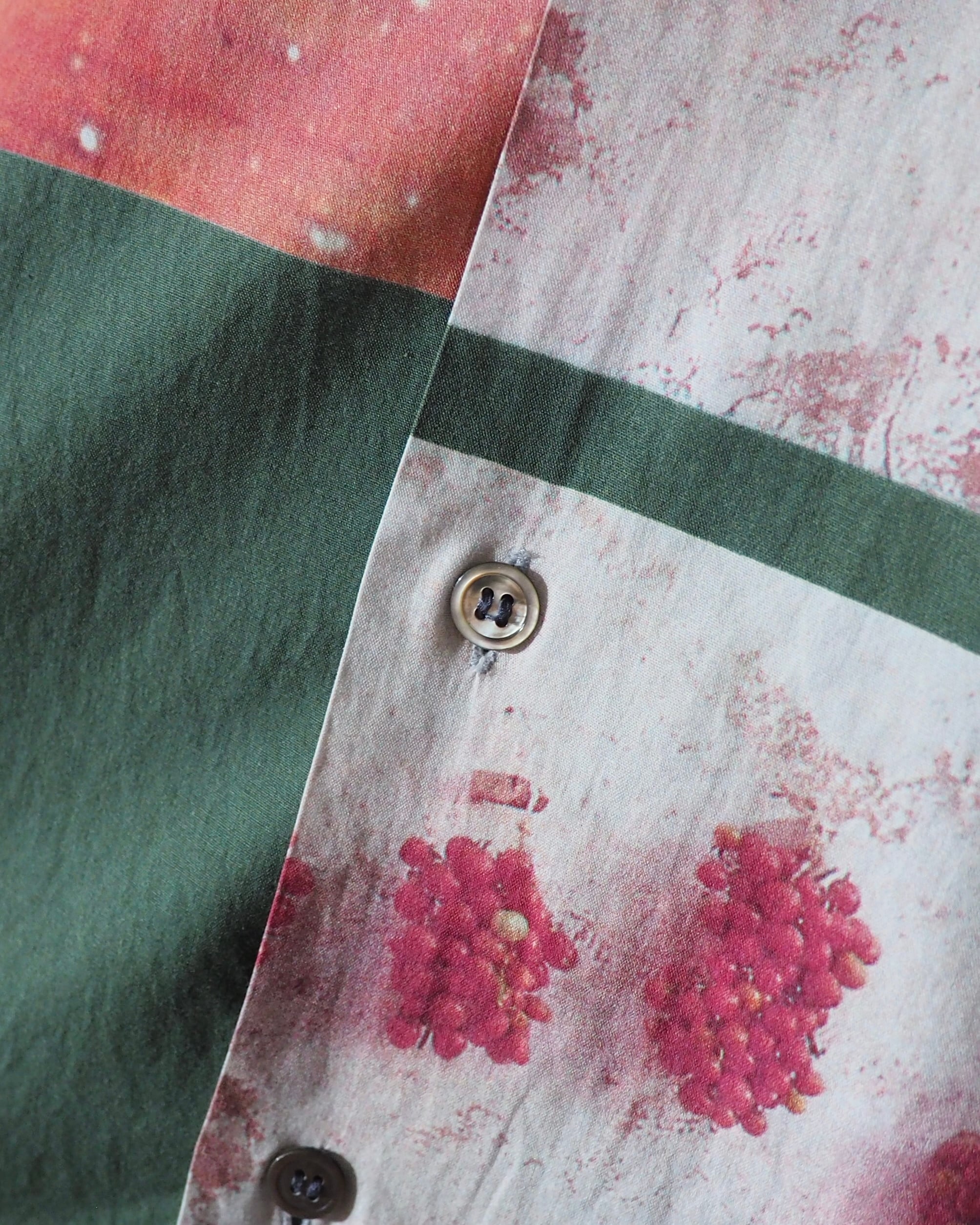 ” Paul Smith London ” Photo printed Collage SS Open collar Shirt