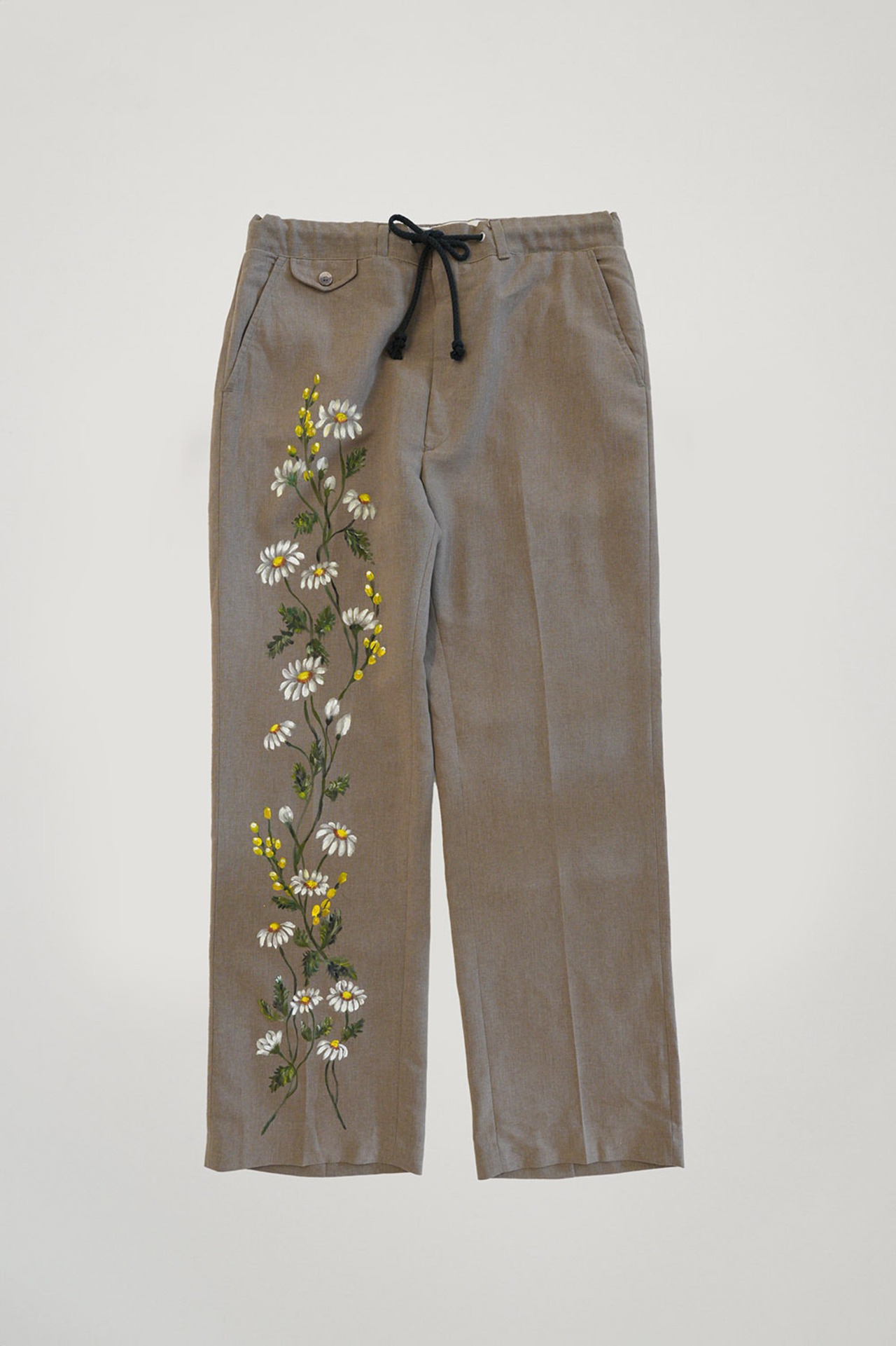 remake easy slacks pants-beige