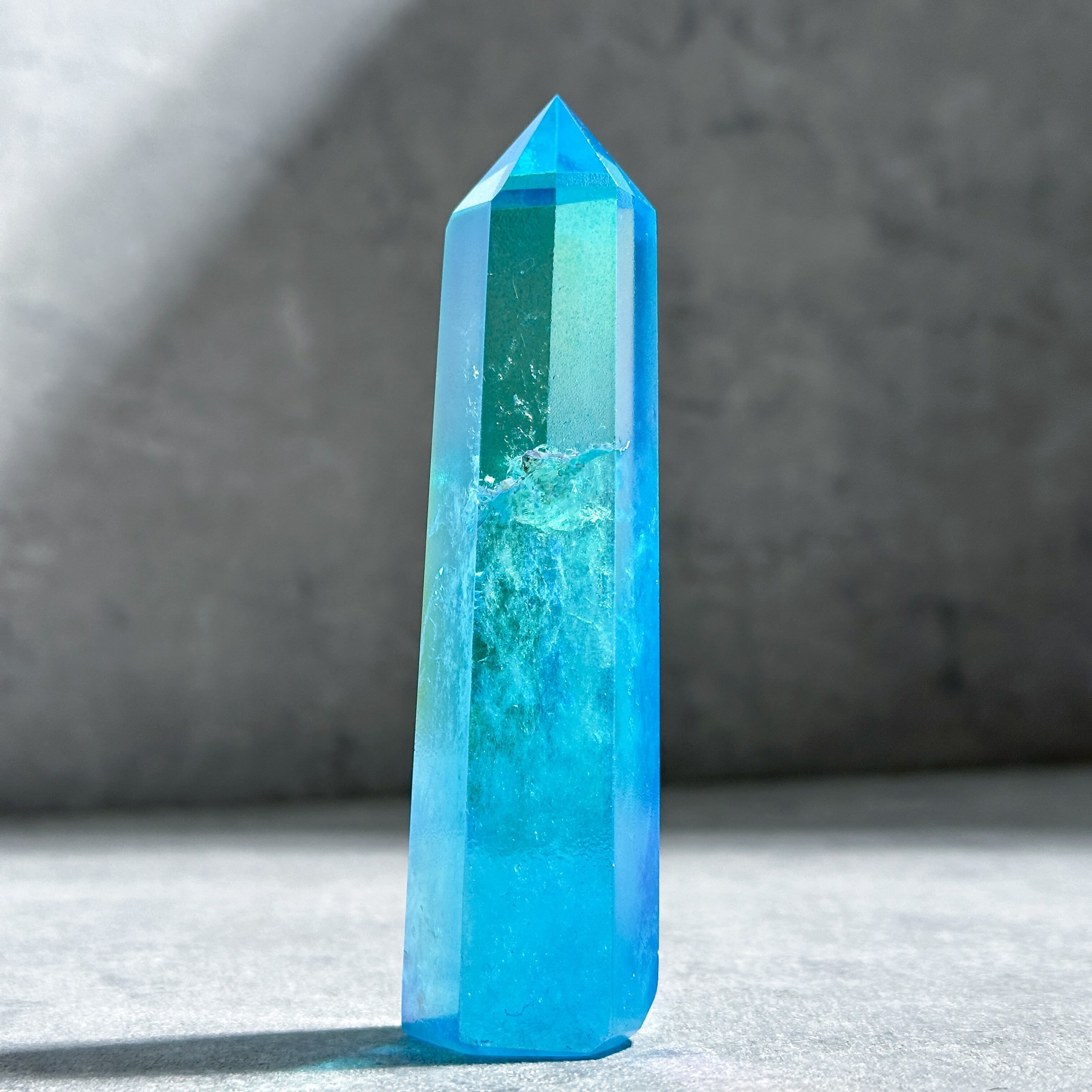 アクアオーラクォーツ タワー92✧ Aqua Aura Quartz ✧天然石・鉱物・パワーストーン