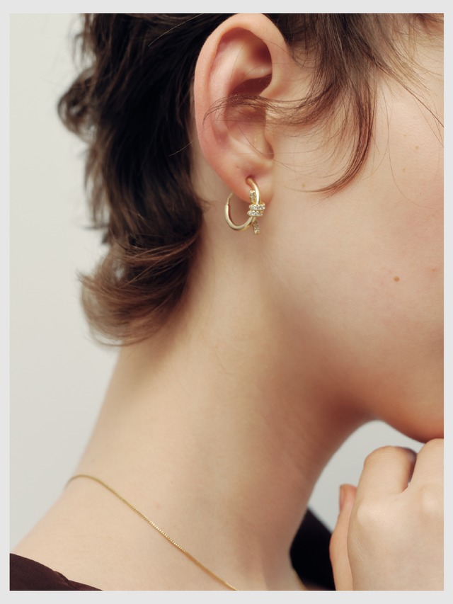Earring/Pierce -Gold-