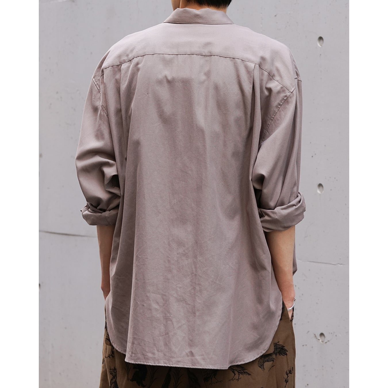Blanc YM] (ブランワイエム) BL-26S-SOWS Soft Oxford Wide Shirts