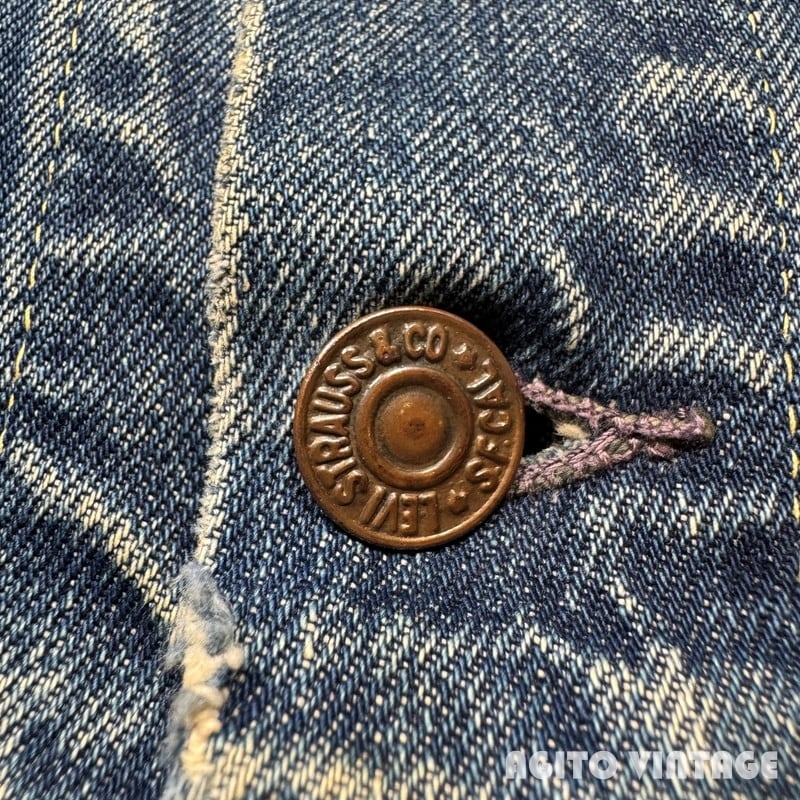 60's~ LEVI'S リーバイス 558 デニムトラッカージャケット 3rd ロング