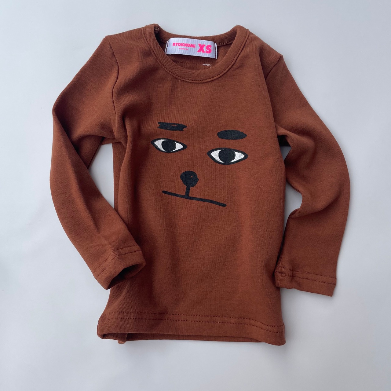 [受注生産] FACE SLIM T - Brown