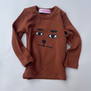 [受注生産] FACE SLIM T - Brown