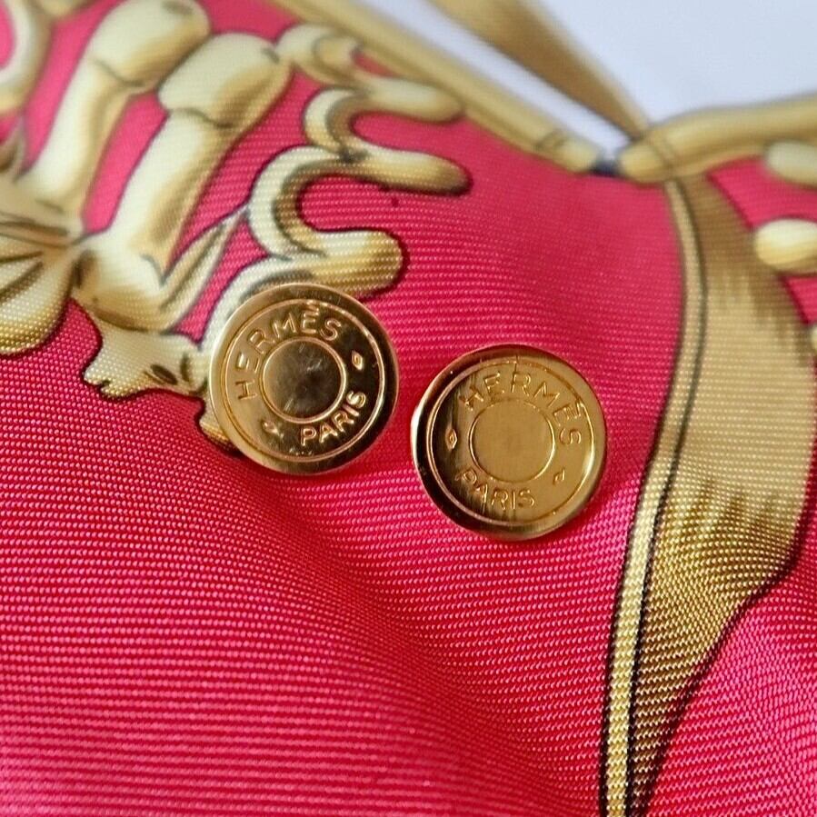 VINTAGE HERMES BUTTON】セリエ ゴールド ボタン 12mm H-26001
