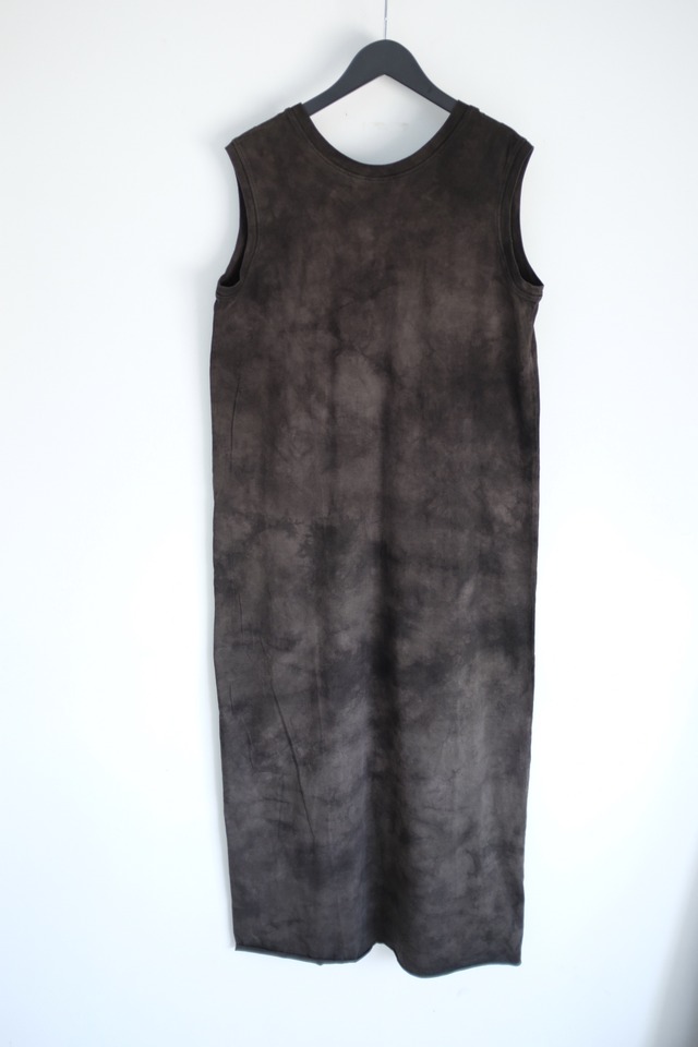 [WALANCE] Organic cotton jersey 2way sleeveless dress(S.BLACK)