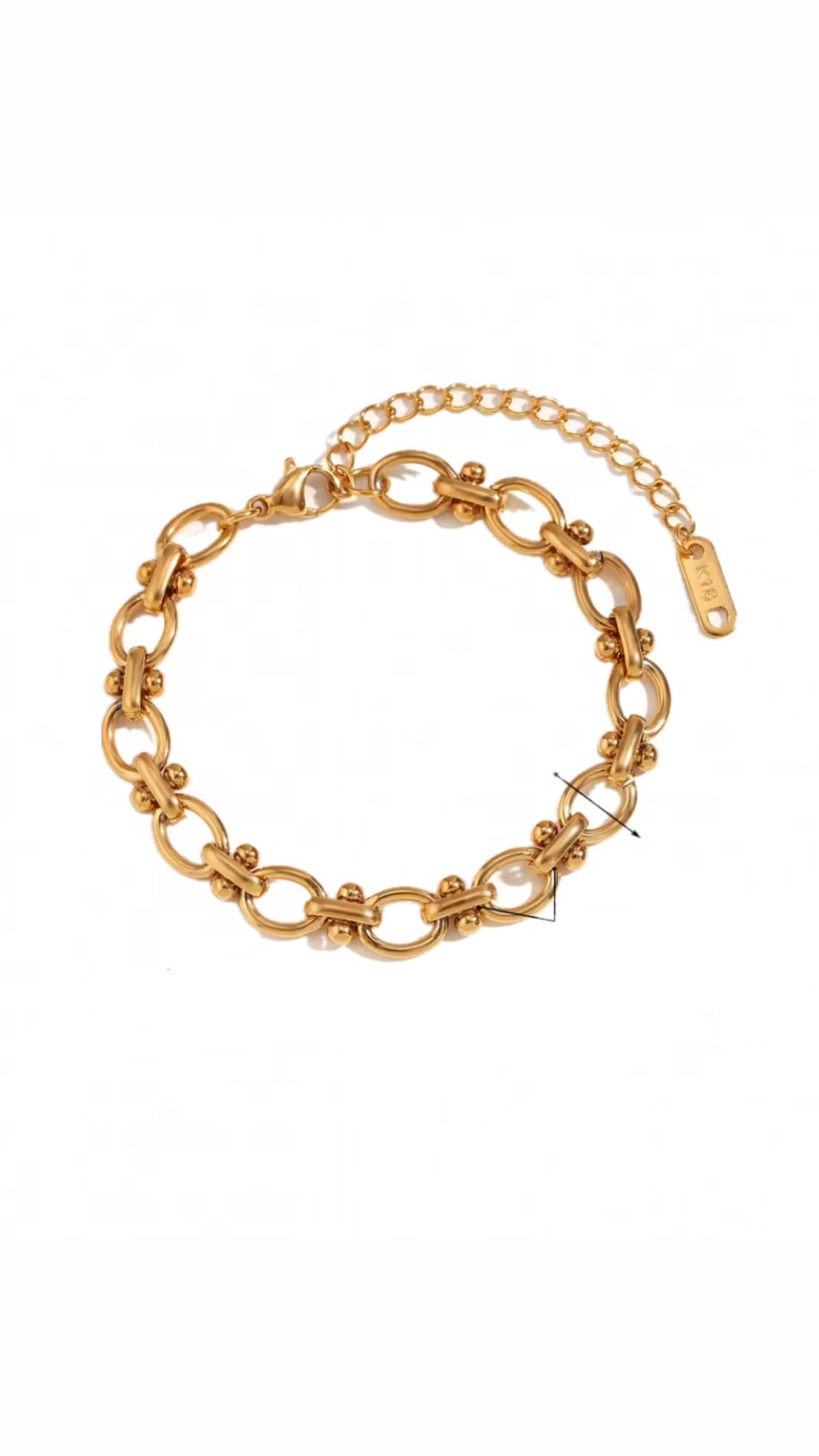 dunhill/vintage gold chain bracelet ダンヒル ゴールドチェーン