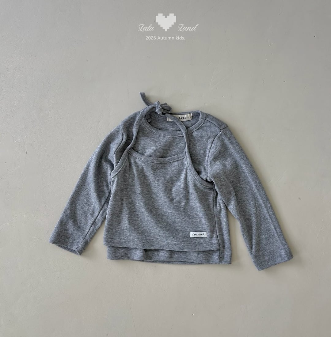 送料無料【予約】/  kidsホルターTシャツ /lalaland