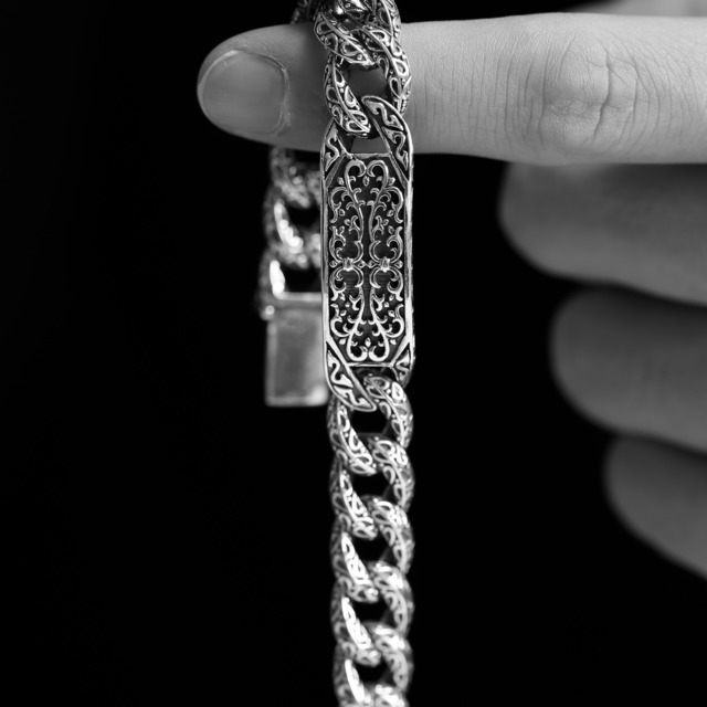 S925 Arabesque Pattern Bracelet【B&C】