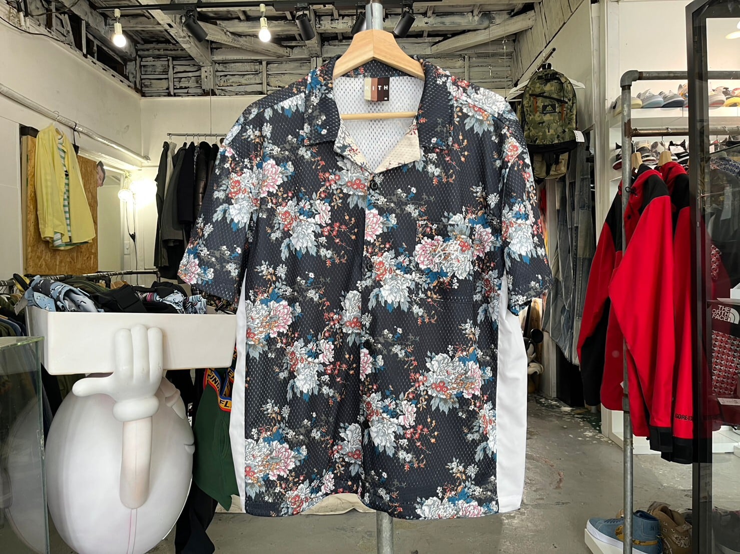 Floral Panel Camp Shirt Kith