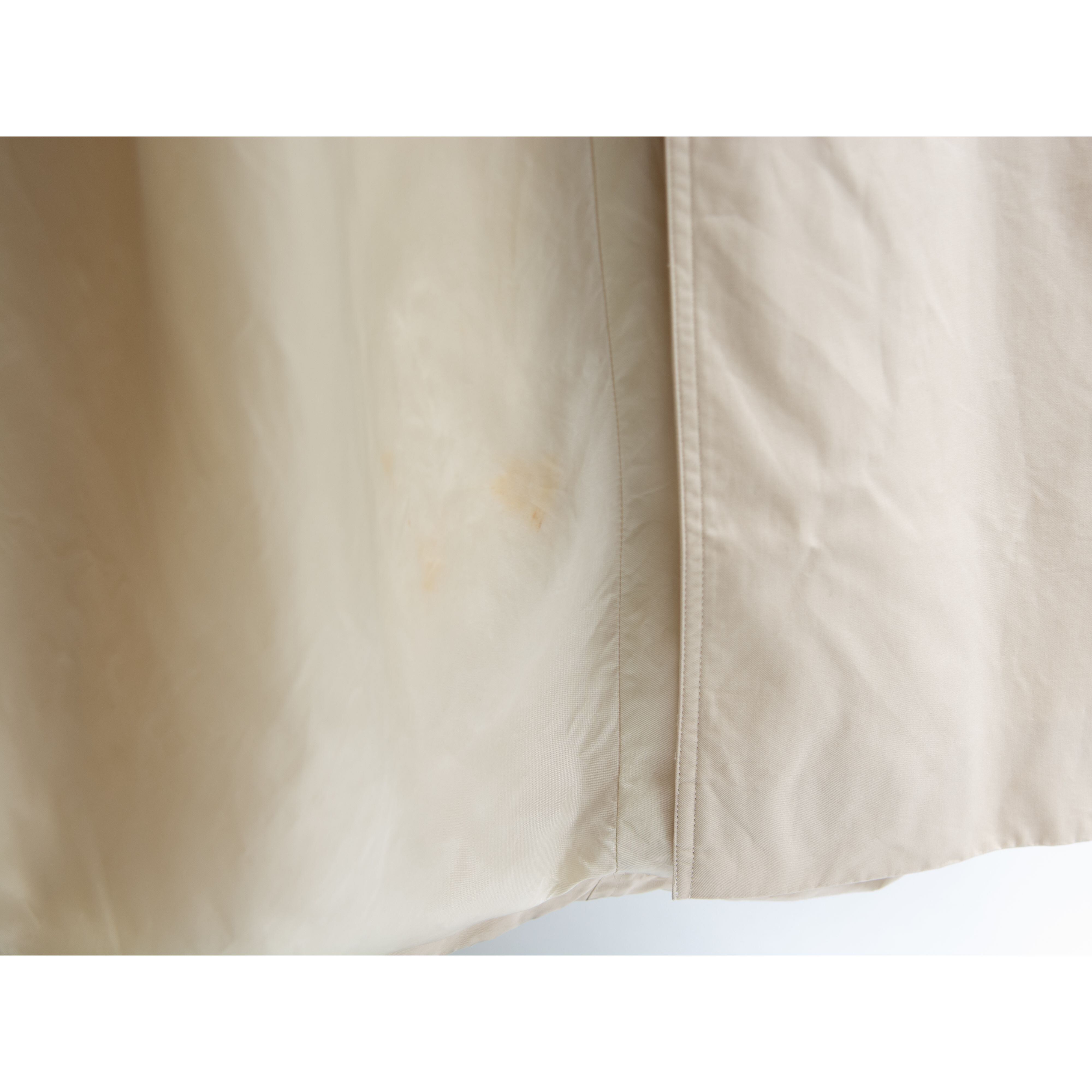 【Yves Saint Laurent】Made in Japan cotton single trench coat(イヴサンローラン コットントレンチコート11a