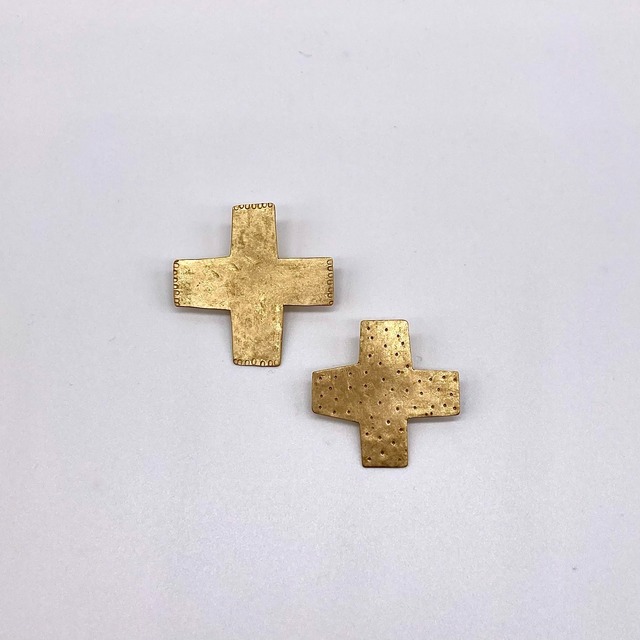 cross pin L / brass