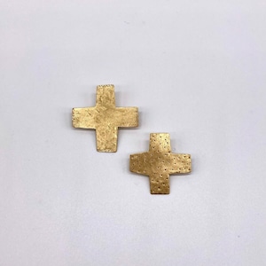 cross pin L / brass