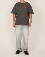 【#Re:room】DESERT BEACH VIBES LOGO T-SHIRTS［REC857］